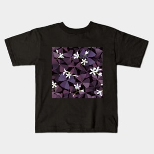 Charmed Velvet Shamrock pattern Kids T-Shirt